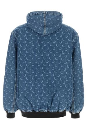 Bomber in denim di puro cotone MARINE SERRE | MJA071BCDEN0002BL05